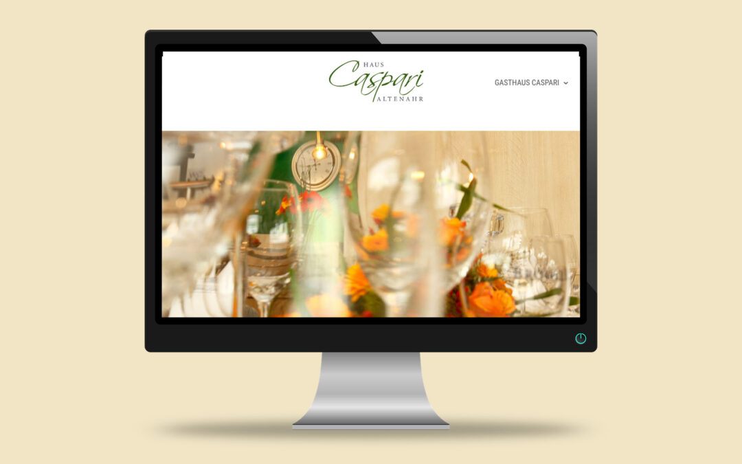 Website für das Haus Caspari