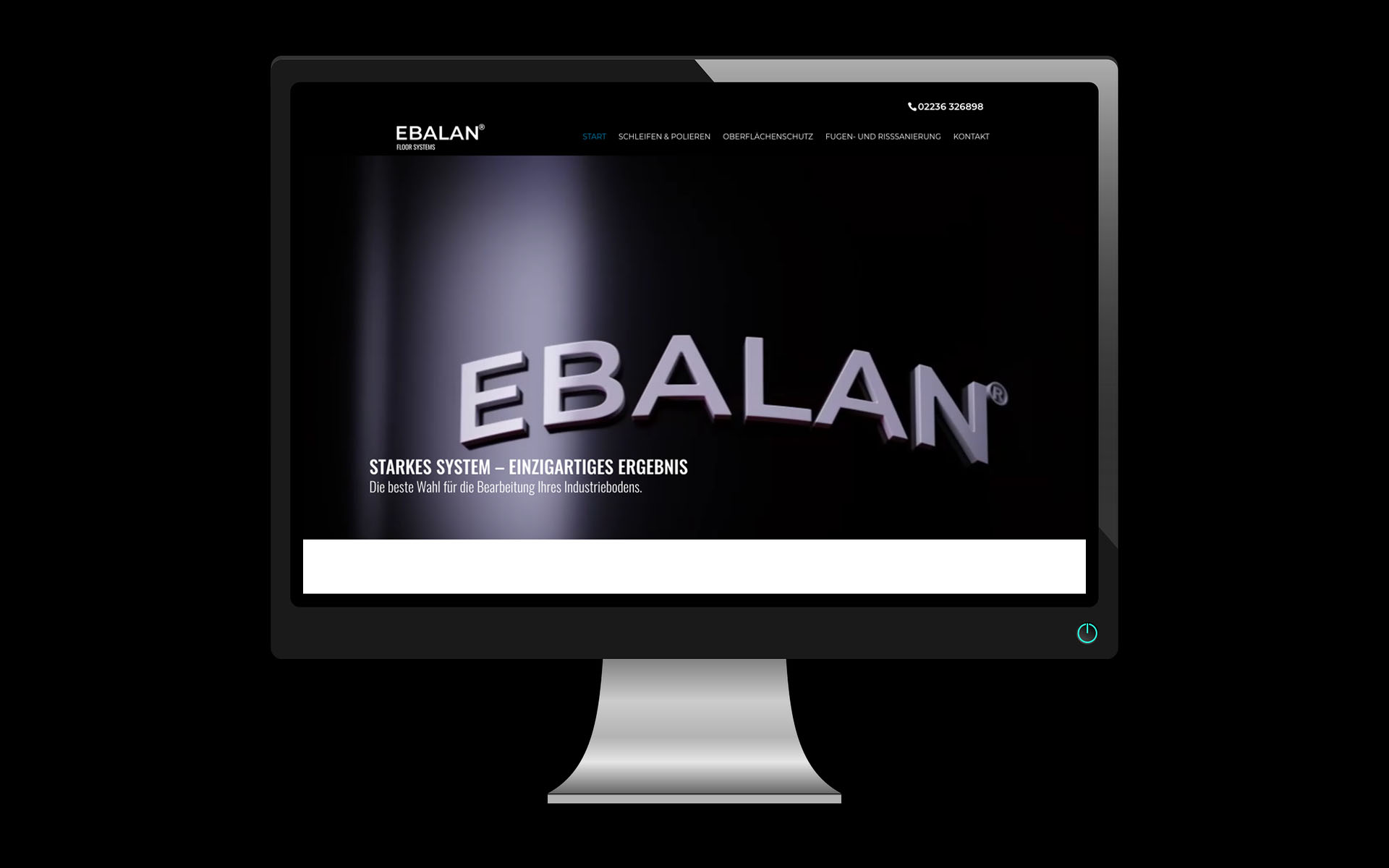 Webseitenrelaunch für EBALAN®FloorSystems